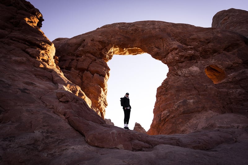 Hiker Setting Goals